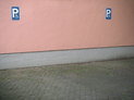Behindertenparkplatz Behindertenparkplatz
